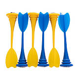 Магнітна двостороння мішень для гри в дартс Baili 30 см, фото 4