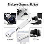 Набір: Розумний LED поплавок + USB зарядка з двома акумуляторами, blue, фото 6