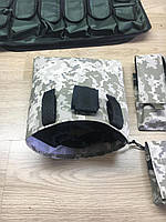 Тактична підсумка для скидання порожніх магазинів Сумка скидання до 8 магазинів піксель на Молле