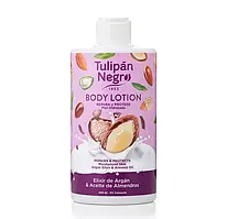 Лосьйон для тіла "Арганова та мигдальна олія" Tulipan Negro Elixir Argan & Almond Oil Body Lotion