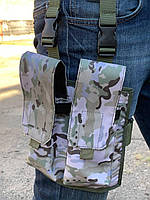 Підсумок на ногу під 2 магазини РПК мультикам. Підсумок тактичний набедрений під 2 ріжки РПК