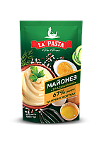 Майонез "Традиційний" 67% ТМ La Pasta 150г, дой-пак