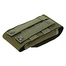 Армійський чохол для телефону / Підсумок під телефон Phone Pouch MOLLE / Тактичний чохол під телефон / Оливковий, фото 4