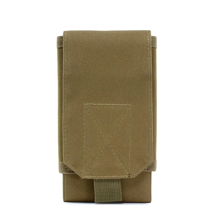 Армійський чохол для телефону / Підсумок під телефон Phone Pouch MOLLE / Тактичний чохол під телефон / Койот