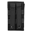 Армійський чохол для телефону / Підсумок під телефон Phone Pouch MOLLE / Тактичний чохол під телефон / Чорний, фото 3