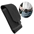 Армійський чохол для телефону / Підсумок під телефон Phone Pouch MOLLE / Тактичний чохол під телефон / Чорний, фото 5
