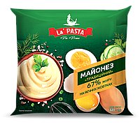 Майонез "Традиційний" 67% ТМ La Pasta 320г, філ-пак