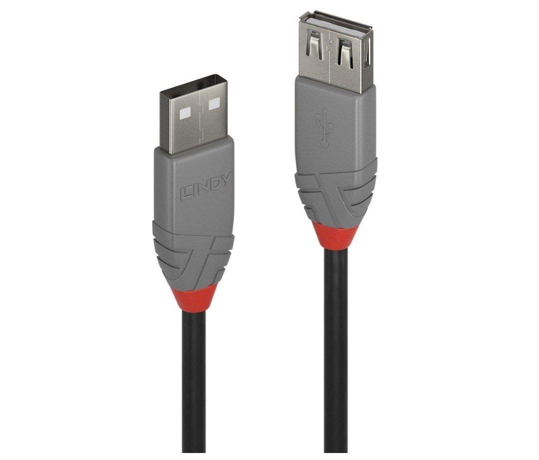 Кабель-подовжувач Lindy Anthra Line USB 2.0 A, фото 1