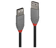 Кабель-удлинитель Lindy Anthra Line USB 2.0 A