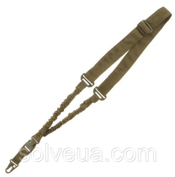 Одноточковий тактичний ремінь Mil-Tec - олива 16184001.solve