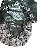 Спальник зимовий + чохол. Спальник НаНо матеріал Omni-Heat -30 мультикам, Спальний мішок