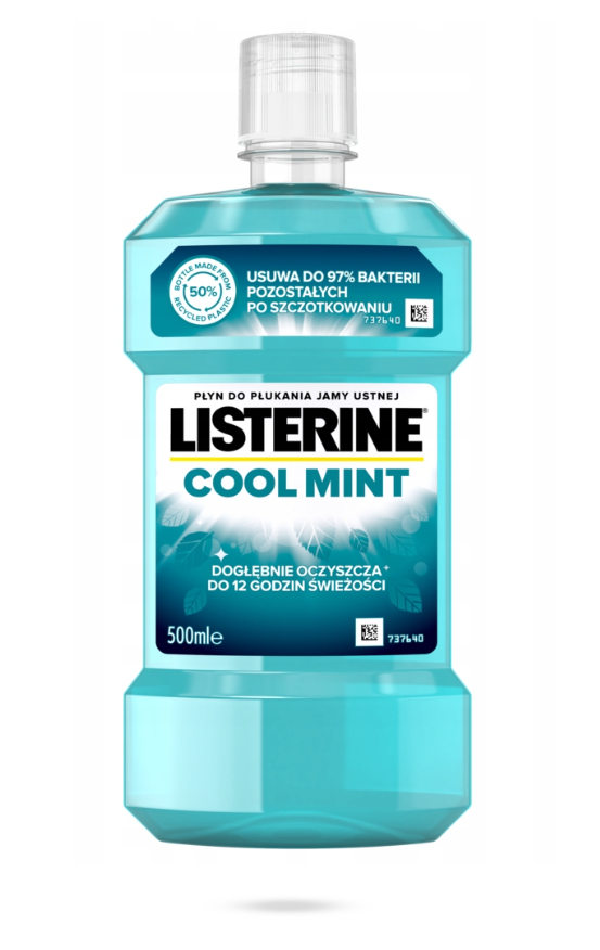 Ополіскувач для ротової порожнини Listerine Cool Mint 500 мл