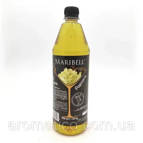 Сироп Попкорн ТМ Maribell 1л ПЕТ
