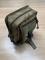 Утилітарна сумка з кишенею койот. Тактичний утилітарний підсумок