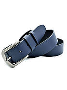 Ремінь чоловічий шкіряний Weatro Темно-синій 115,120 см lmn-mk38ua-015, фото 2