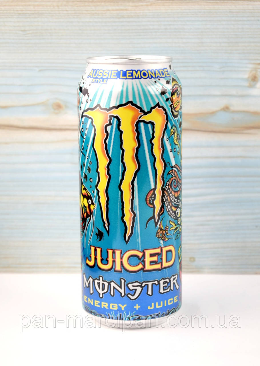 Газований енергетичний напій Monster Energy Lemonade 500 мл Великобританія, фото 1