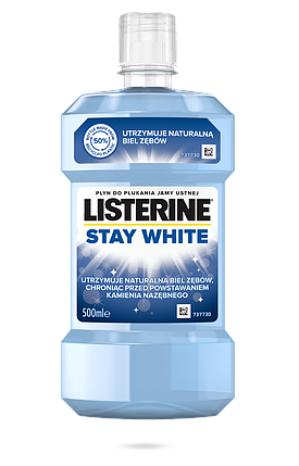 Ополіскувач для ротової порожнини Listerine Stay White 500 мл, фото 2