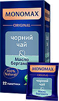 Чай черный цейлонский с чебрецом Monomax Black tea & Thyme (22x2г) 44г Украина