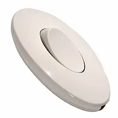 Вимикач для бра Makel білий 10014