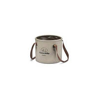 Ведро складное Naturehike Round bucket PVC 20 л NH20SJ040 coffee