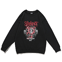 Свитшот черный LOYS музыка Slipknot Hell Tour ХS