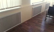 Декоративный экран (решетка) на батареи 1