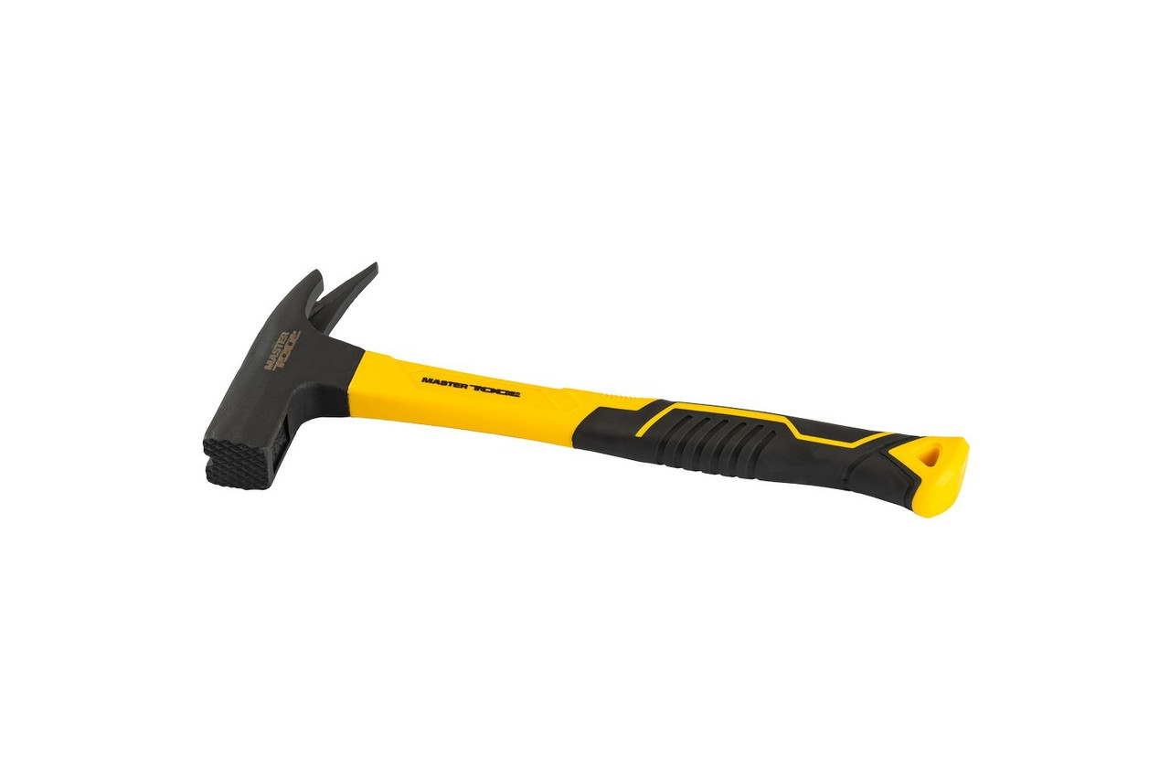 Молоток покрівельний MASTERTOOL 600 г HRC 50 ручка фібергласова 300 мм 02-0920, фото 1