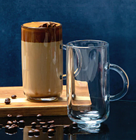 Набор стеклянных чашек Pasabahce Iconic для чая 270мл 2шт (55743)