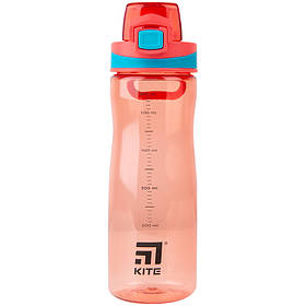 Пляшка для води 650 мл ріжева Kite K23-395-1