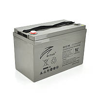 Аккумуляторная батарея AGM RITAR DC12-100, Gray Case, 12V 100Ah ( 328 x 172 x 215 (220) Q1/36 L2