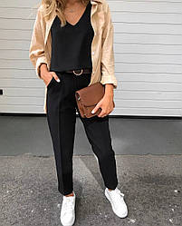 Класичні вкорочені брюки "Prime" оптом | Норма