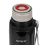 Термос 350мл чорний Kite Fine K21-305-01, фото 2