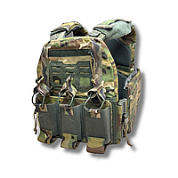 Плитоноска StrykeR (Plate Carrier) Олива(Хаки) (Закрытого типа) Мультикам