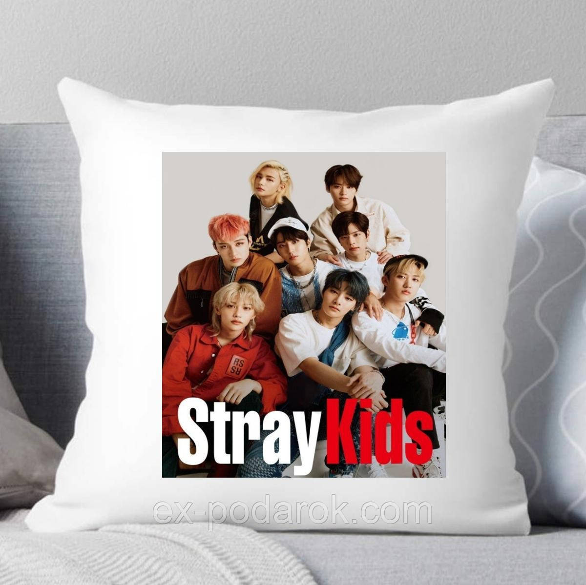Подушка Stray Kids. Подушка Стрей Кідс No17