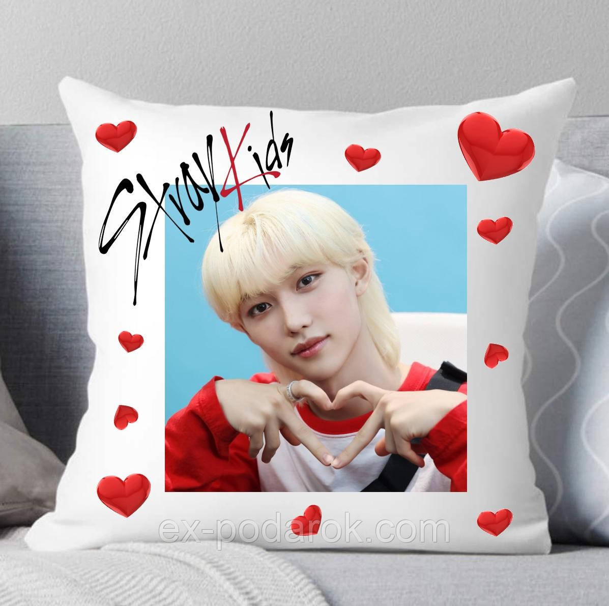 Подушка Stray Kids. Подушка Стрей Кідс No18