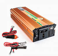 Инвертор преобразователь напряжения Power Inverter 12-220V, 2000W