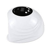 UV/LED лампа T5 для сушіння гель лаку та гелю LED з дисплеєм 72 Вт., фото 8
