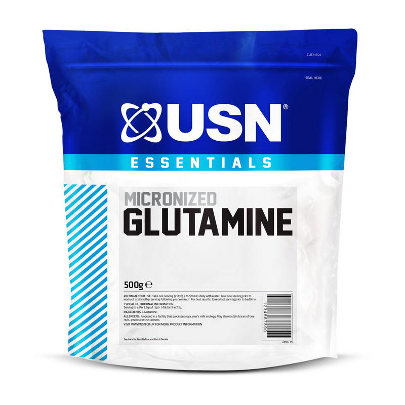 Глютамін USN Essentials Micronized Glutamine 500 g