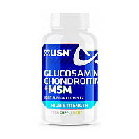 Глюкозамин + хондроитин + МСМ USN Glucosamine Chondroitin MSM 90 tabs