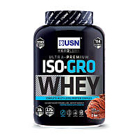 Протеин изолят + креатин + таурин USN Iso-Gro Whey 2 kg