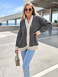 Жіночий модний кардиган на ґудзиках новинка 2023, фото 7