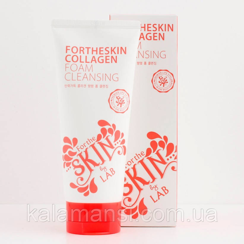 Пінка для вмивання з колагеном Fortheskin Collagen Foam Cleansing 180 мл