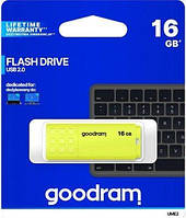 Модуль FD 16GB GoodRam UME2 White/Yellow USB 2.0 (UME2-0160W0R11)