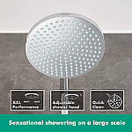 Душова колона з термостатом Hansgrohe Croma 160 Showerpipe 27135000, фото 2