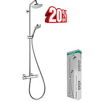 Душевая колонна с термостатом Hansgrohe Croma 160 Showerpipe 27135000