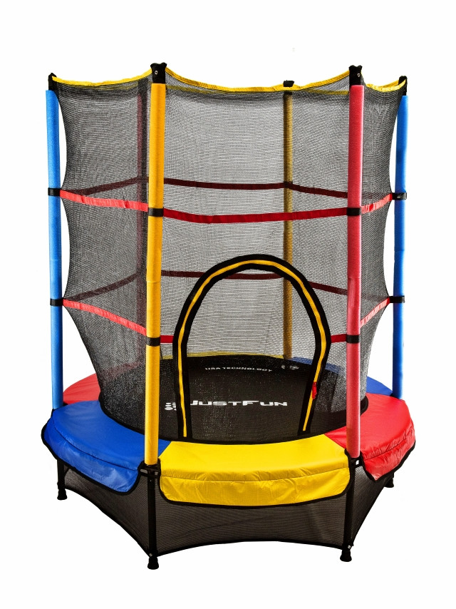 Батут Just Fun 140см Multicolor — в Категории "Спортивные Батуты и ...