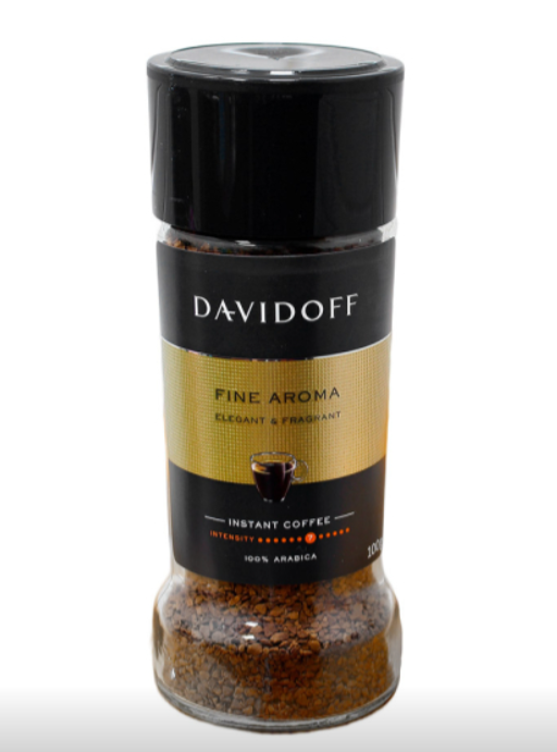 Розчинна кава Davidoff Fine Aroma elegant & fragrant у скляній банці 100 г