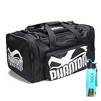 Спортивна сумка Phantom Gym Bag Team Tactic Black (80л.) (бутылка в подарок)