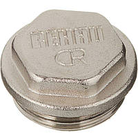 Rehau Заглушка для колекторів Rautitan MX G1 – G3/4, 2-4 відводи, нікельована латунь  Baumar - Знак Якості