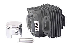 Ремкомплект мотокоси: циліндр+поршень+кільця Bass Polska 8720